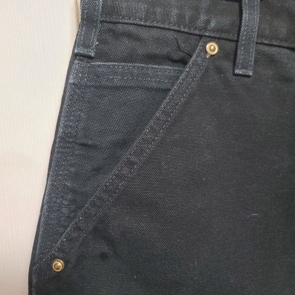 Carhartt Men's Black Cargo Pants - Picture 3 of 8